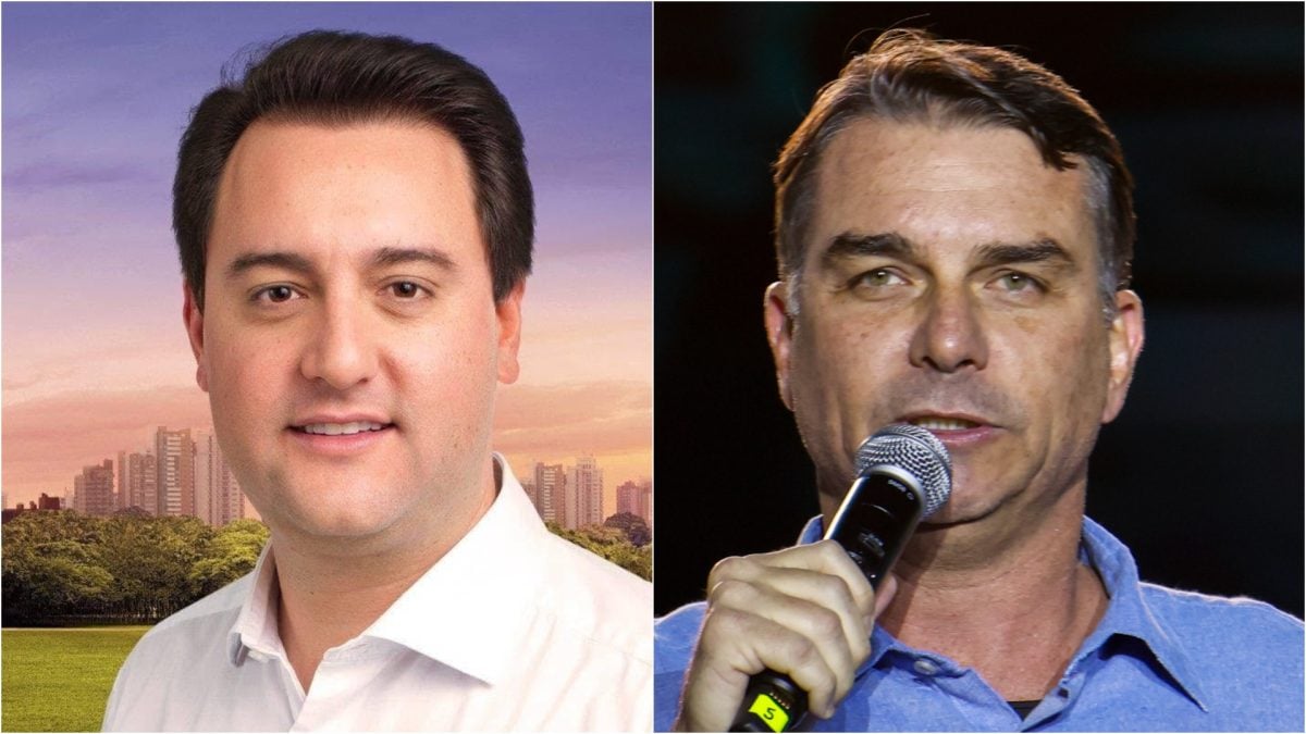 Ratinho Jr. anuncia apoio a Flávio Bolsonaro no Paraná